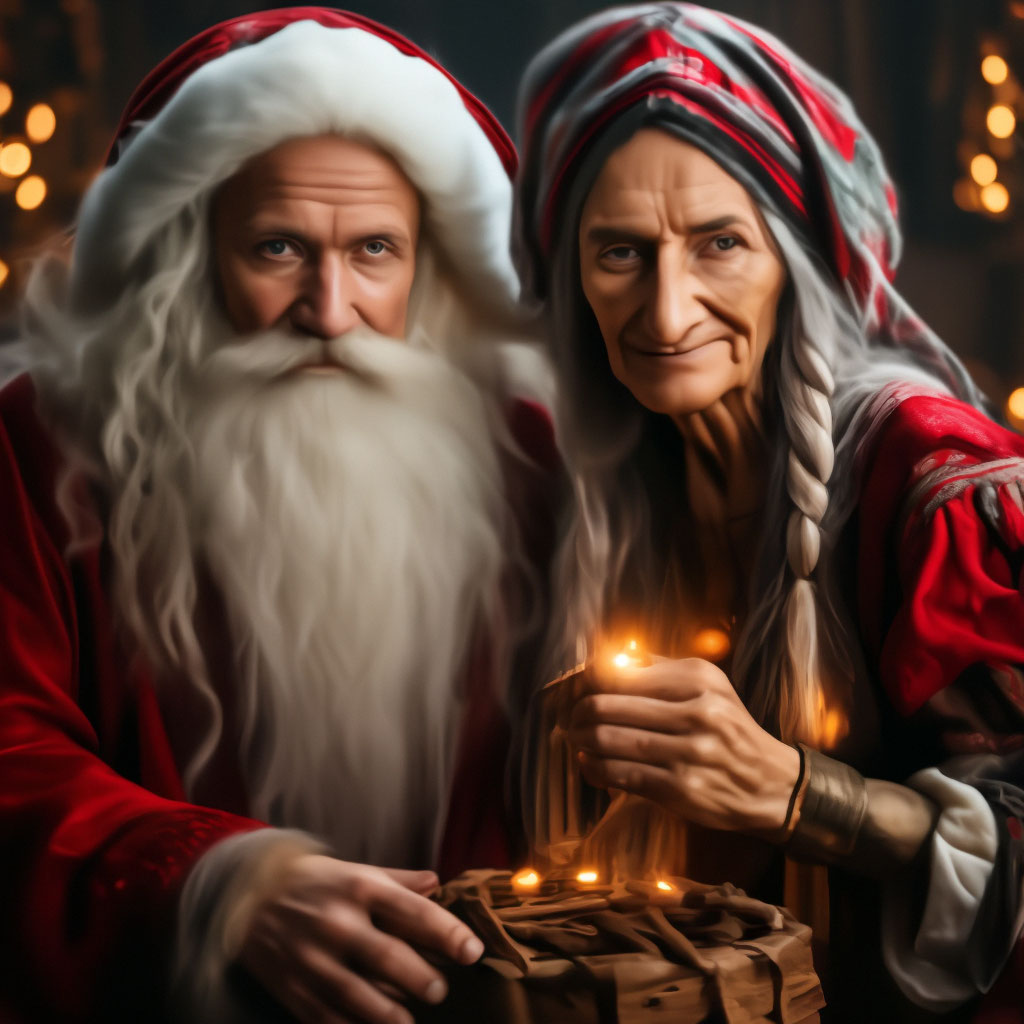 Дед Мороз и Баба Яга спасают Новый Год